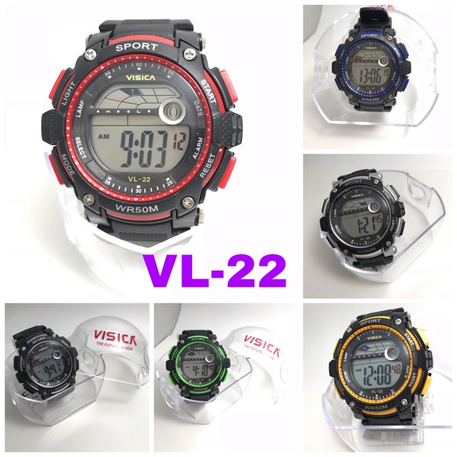 Jam tangan visica sport digital anak remaja vl 22