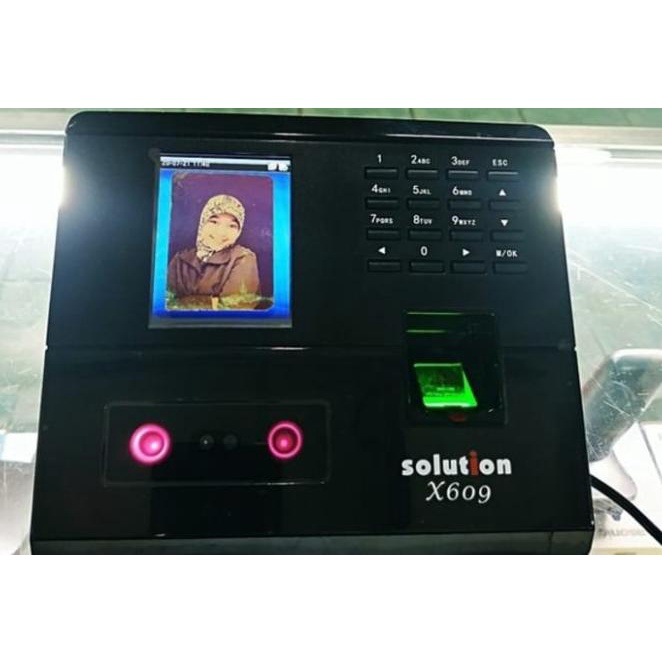Mesin Absen Absensi Finger Print Sidik Jari Wajah Face Solution X