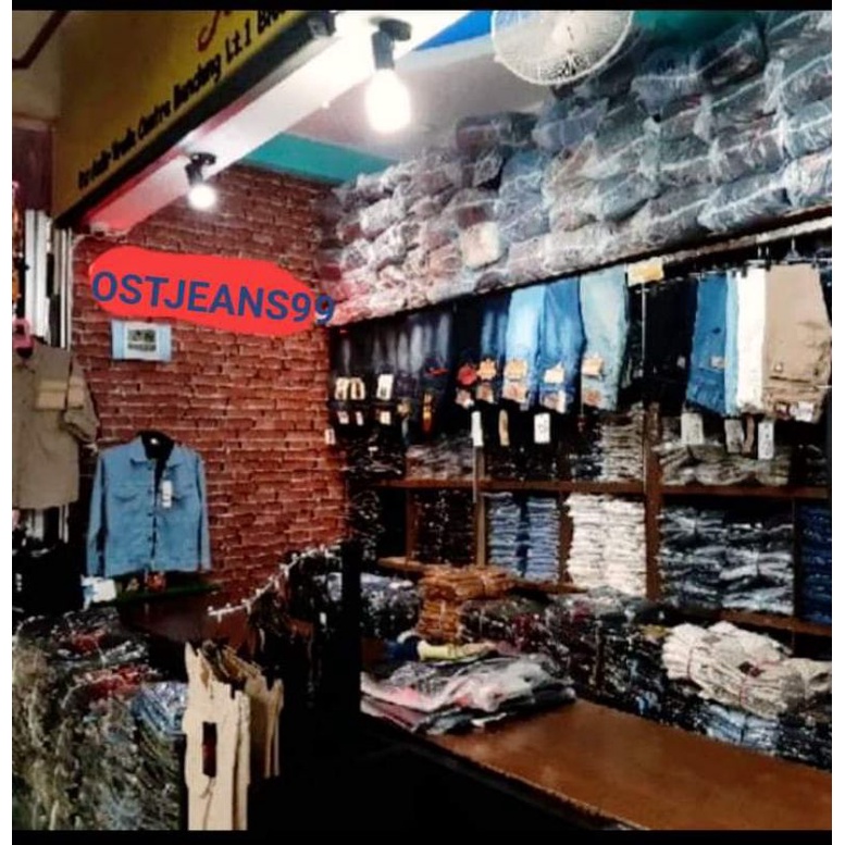 Celana Jeans Pria Big Size Jumbo ukuran 38 sampai 50 model standar