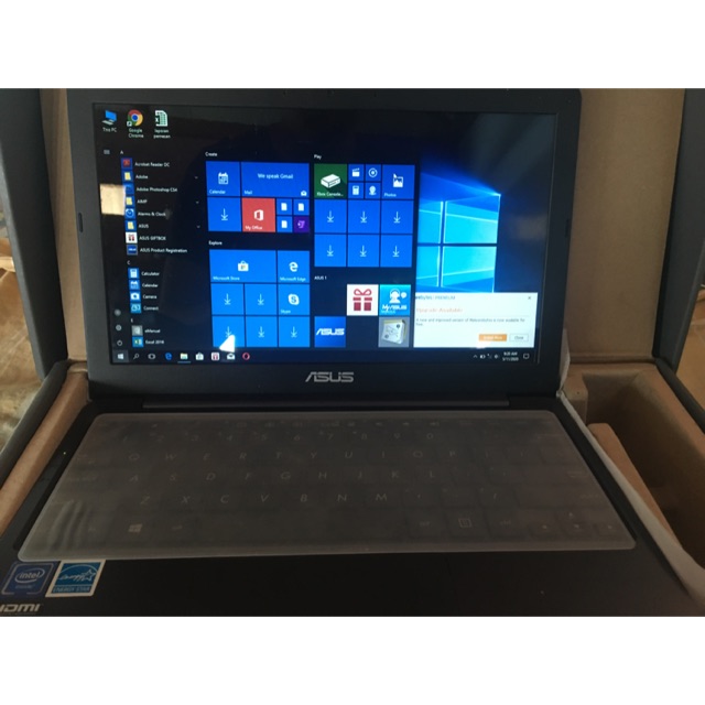 Asus vivobook E203NAH Ram 4gb/hdd 500gb(second rasa baru)