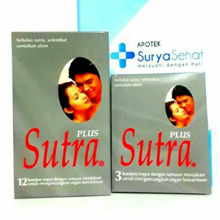 Kondom Sutra Plus isi 3/ isi 12
