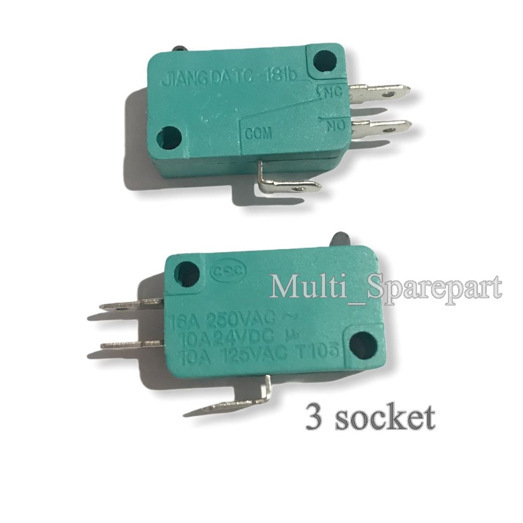 Micro Switch 3 Pin - Saklar Mikro Otomatis Rice Cooker Majic Com - Magic Jar