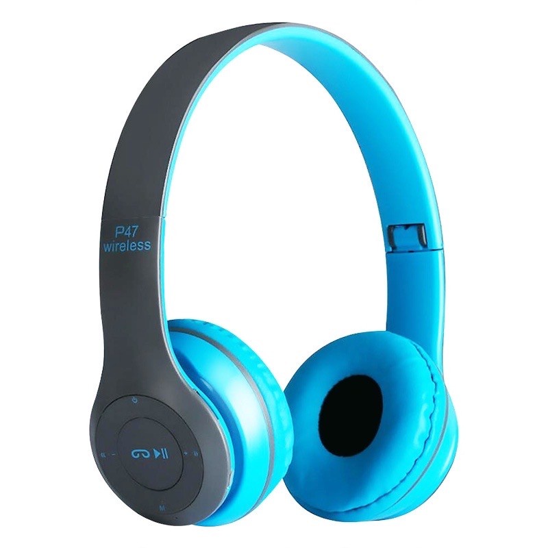 BOS - HF BANDO P47 BLUETOOTH | HEADPHONE GAMING HEADSET HENSET HANDSFREE BT