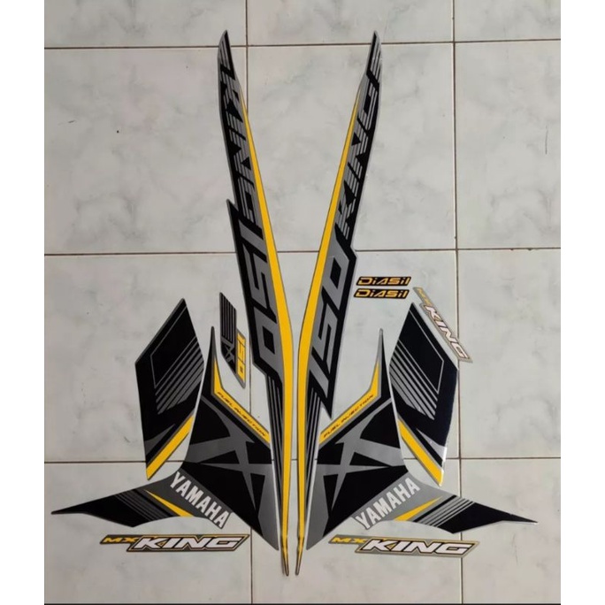 STRIPING STICKER YAMAHA MX KING 150 JUPITER MX KING 150 2017 SNIPER 150