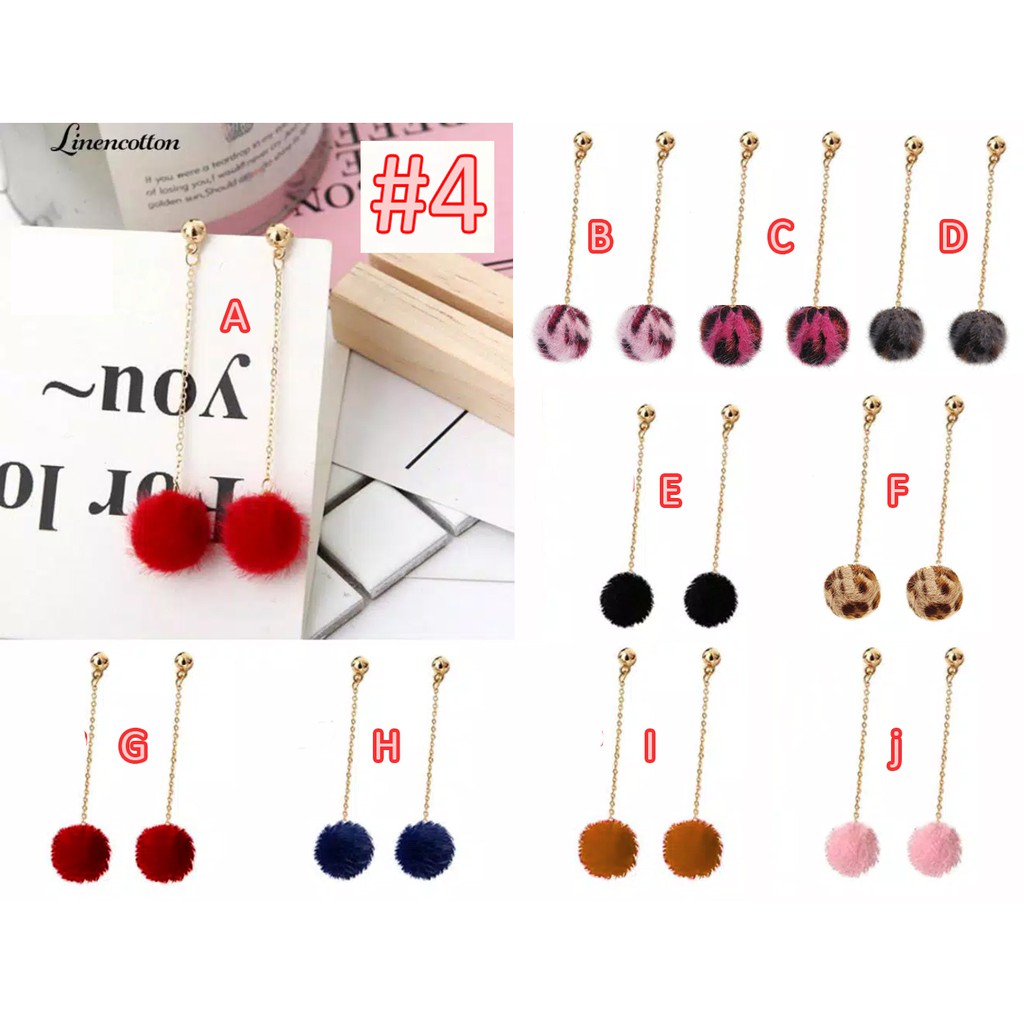 Anting Fashion Wanita Ala Korea Aneka Model Dan Varian Murah Berkualitas Best Seller 368