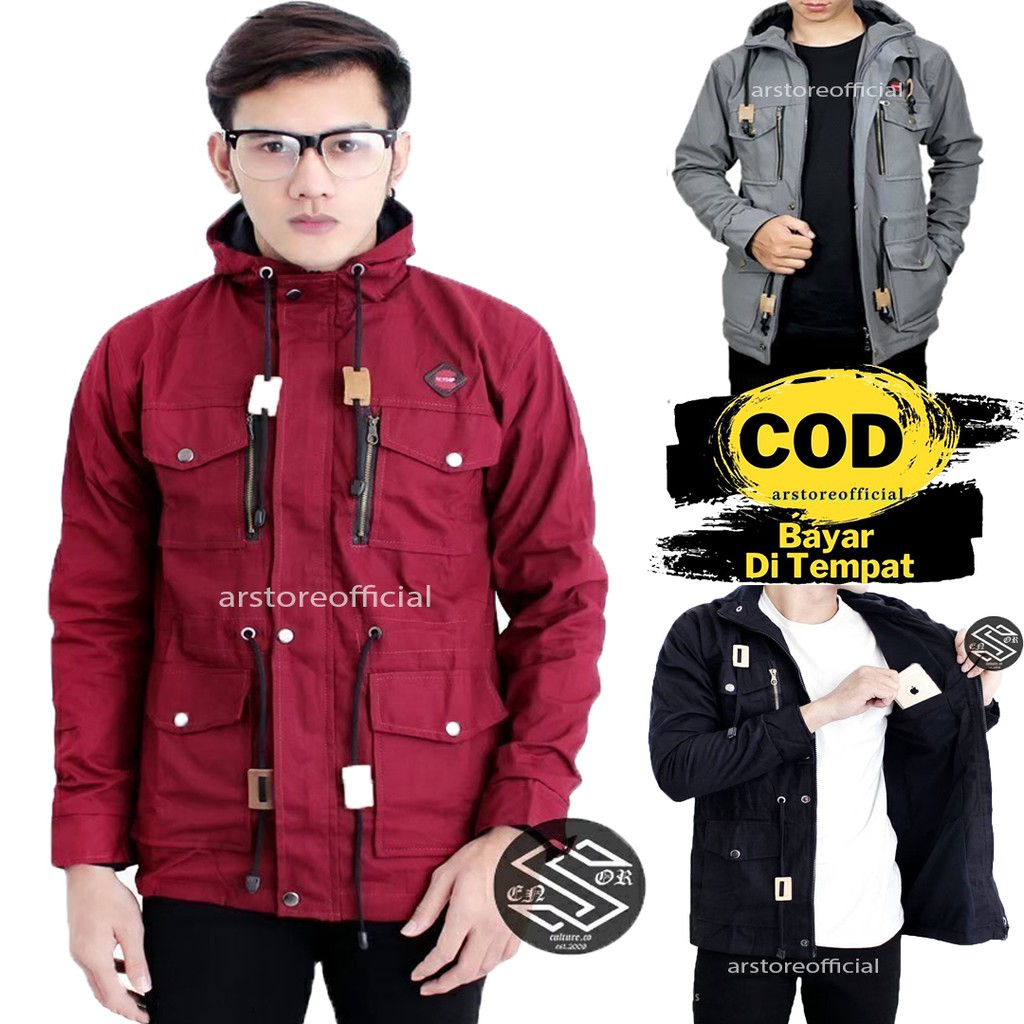 Jaket Parka Amasador Original Sensor