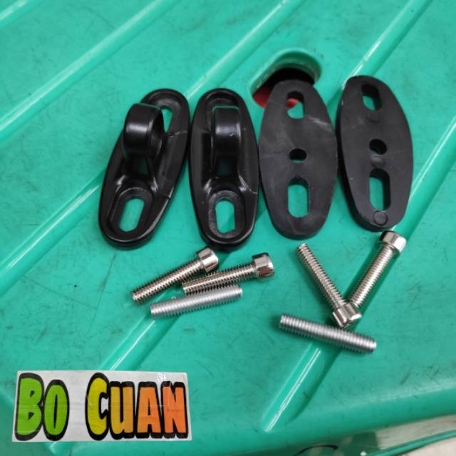 Breket spion fairing tomok R25 R15 CBR150R Ninja 250 GSX R150 DUDUKAN-1