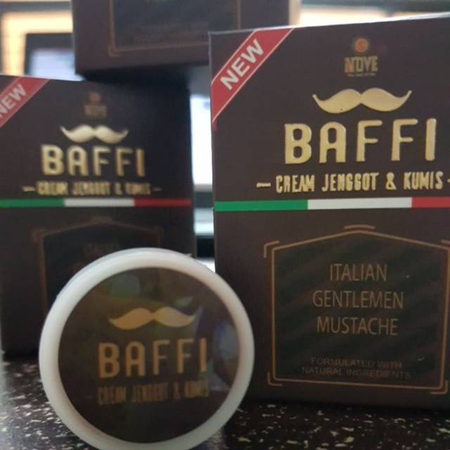 BAFFI CREAM ITALIAN GENTLEMEN MUSTACHE / PENUMBUH KUMIS/JENGGOT/ALIS