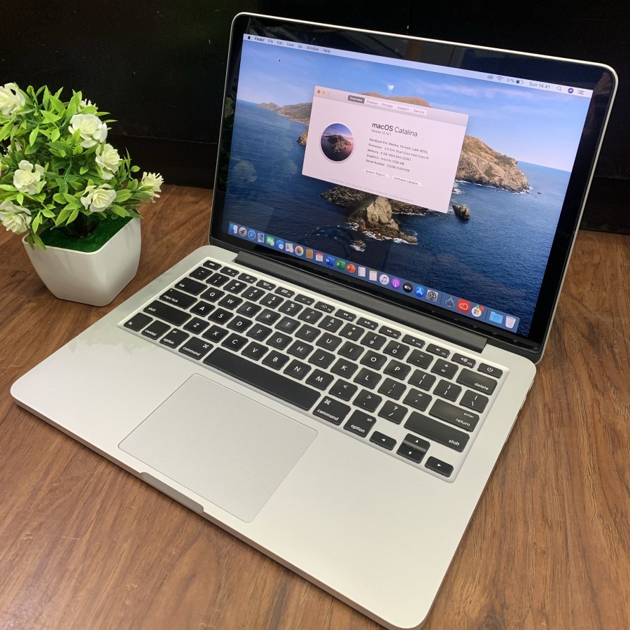 Macbook Pro Retina 13-inch Ci5 Ram 8GB SSD 128GB (Second)