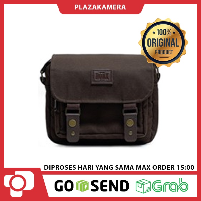 HONX HNX 008 Mini Sling Bag Tas Selempang Kamera - Brown