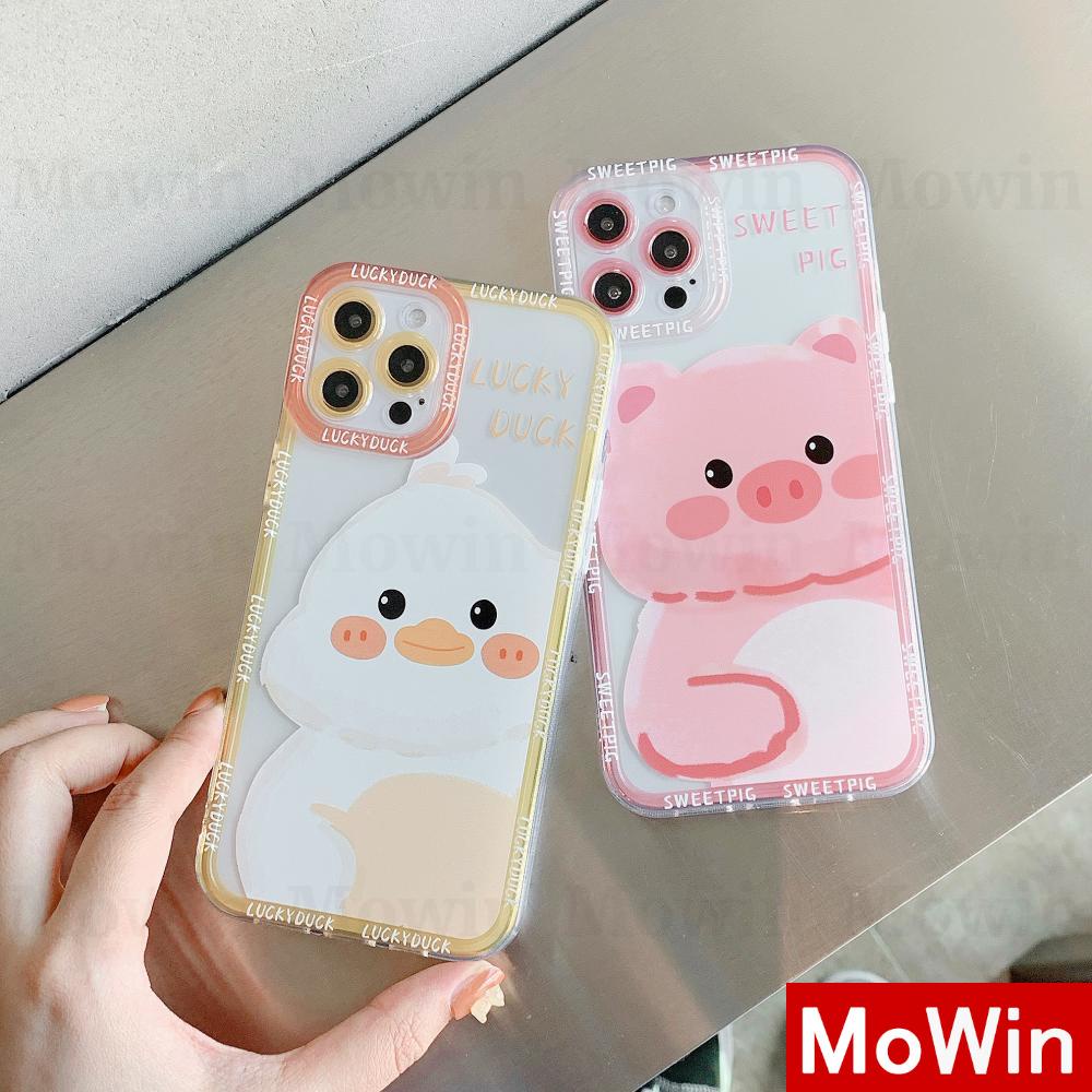 iPhone Case Silicone Soft Case Clear Case Square Edge Angel Eyes Camera Full Coverage Protection Shockproof Pink Yellow Cartoon Cute Style For iPhone 13 Pro Max iPhone 12 Pro Max iPhone 11 Pro Max iPhone 7 Plus iPhone XR XS MAX 7 7/8/S X/XS Pro Max Plus