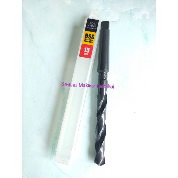 TJAP MATA 15 MM Mata Bor Besi Kones Cones Colok Taper Shank 15mm