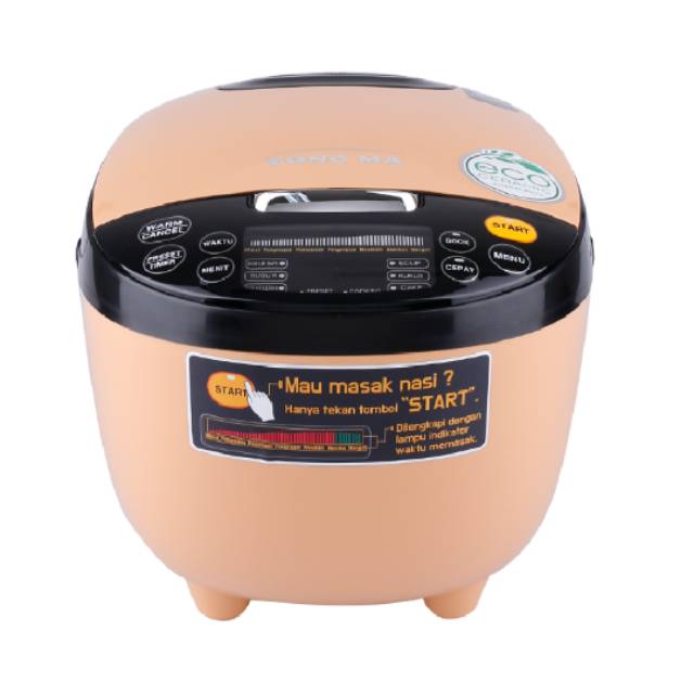 Yong Ma Rice Cooker 2L YMC112 Beige --- Garansi Resmi