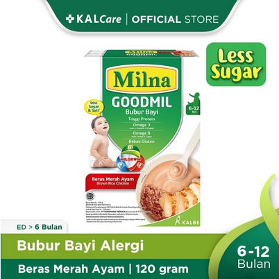 

Milna Goodmil 6+ Beras Merah Ayam 120gr