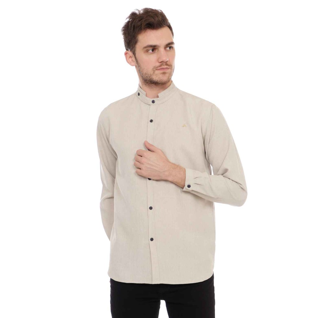 Aryata Baju Koko Pria Cream