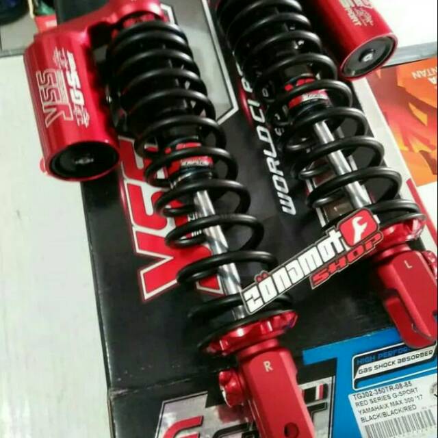 Yss red series yamaha xmax