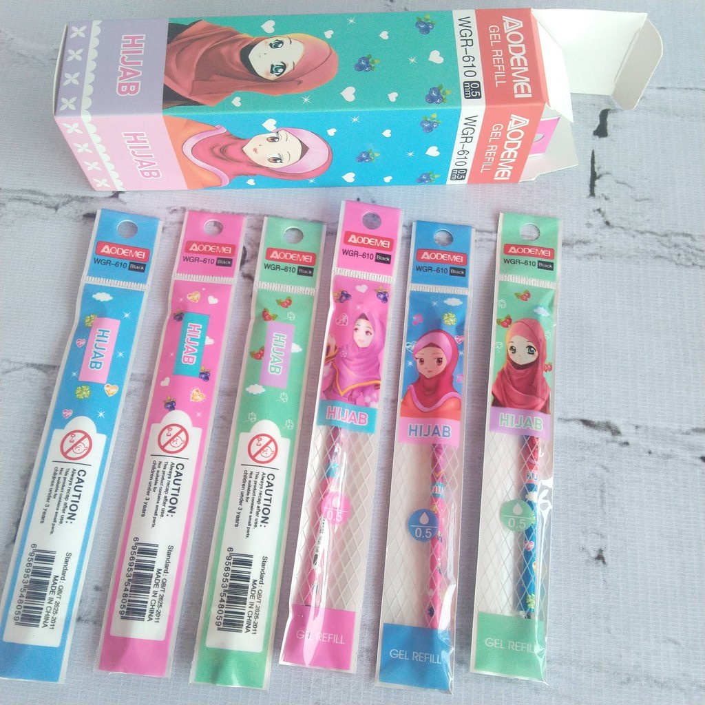 

ISI PEN PULPEN BOLPEN GEL 0.5 KARAKTER refill lucu