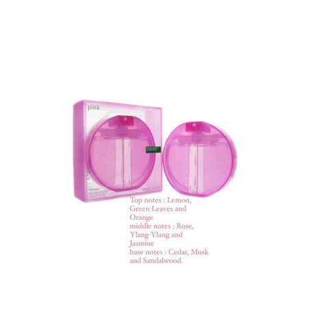 BENETTON PINK PARADISO / BENETTON COLOR MAN / BENETTON SISTERLAND