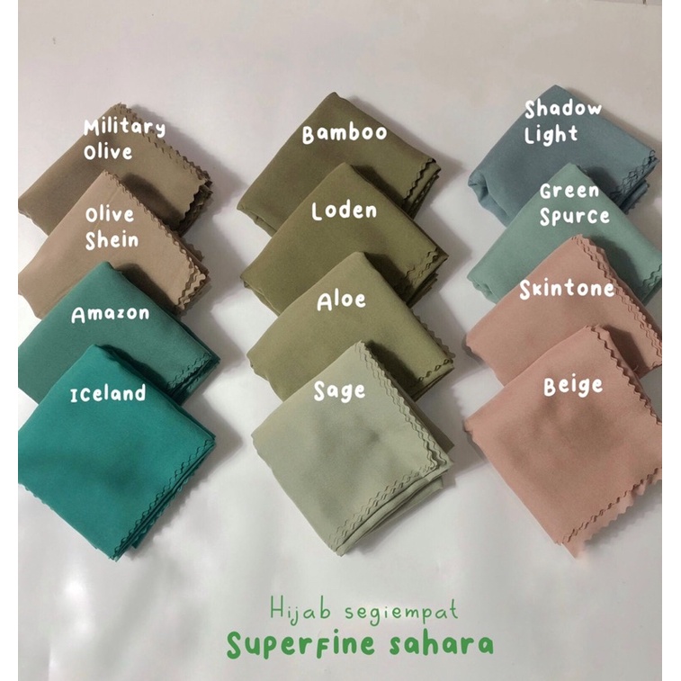 jilbab Segi empat Voal Premium 120x120cm