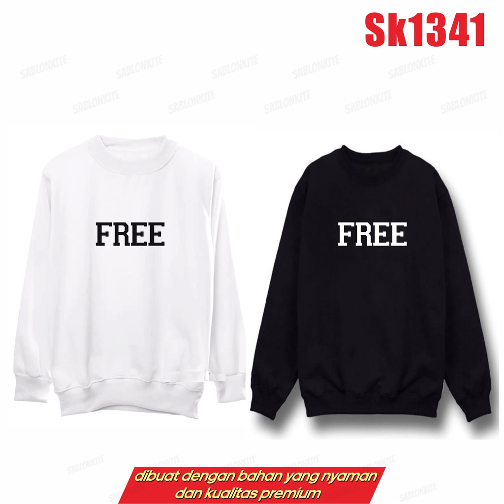 MURAH!!! SWEATER HOODIE  JAKE FREE SK1341 UNISEX KPOP