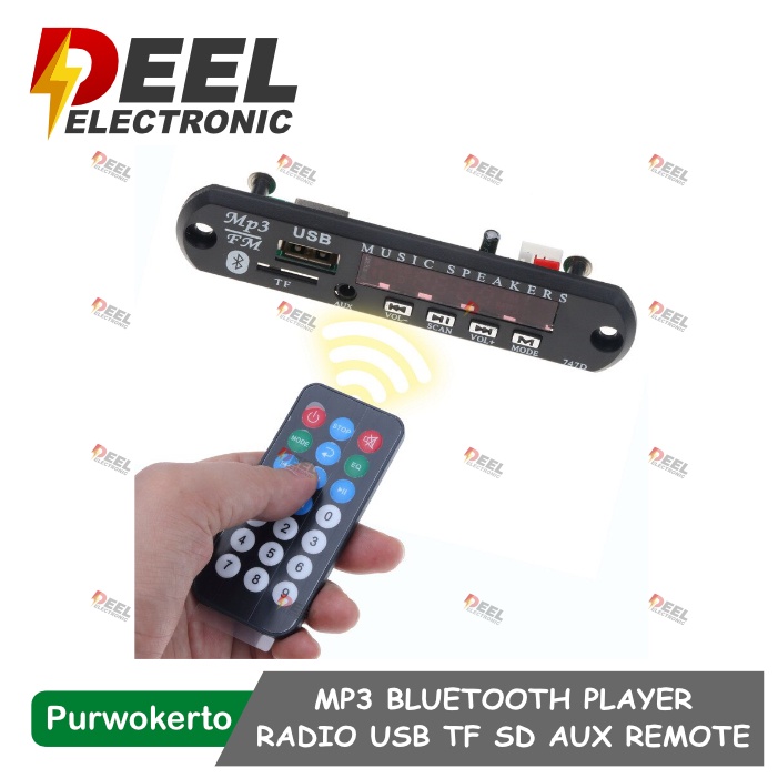 MP3 BLUETOOTH PLAYER RADIO USB TF SD AUX REMOTE 5-12V MP3 PLAYER MODUL