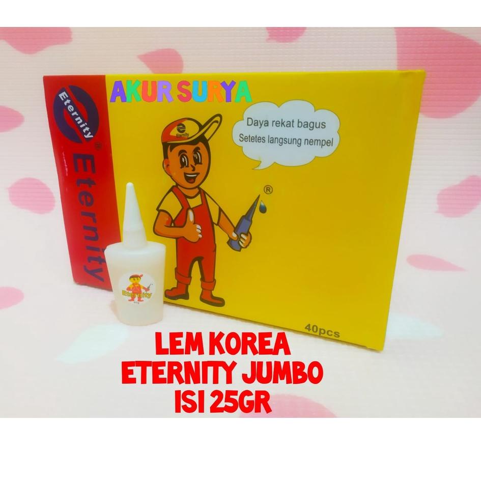 

Best! BOX 40 PCS LEM KOREA ETERNITY JUMBO GAMBAR ORANG BERTOPI GAMBAR TUKANG ORIGINAL