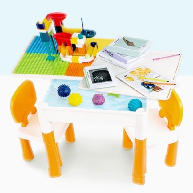 Gramedia Yogya - Olike Fun Bricks Table - Lego anak