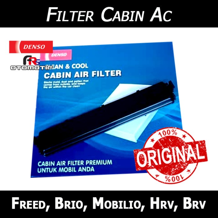 FILTER CABIN AC BRIO MOBILIO BRV BRIO SET COVER ORIGINAL Original original