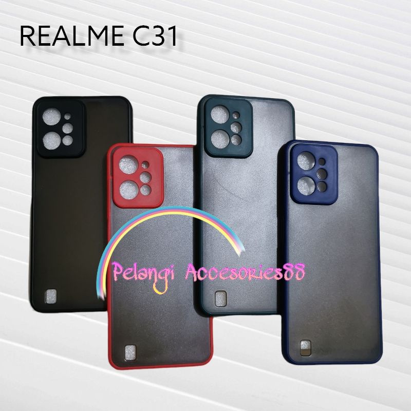 CASE REALME C31 SOFTCASE CASE DOVE CASE FULL COLOUR