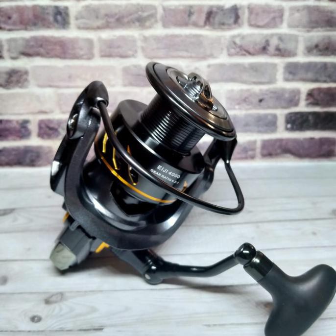 Reel Fugu Eiji Terbaru Size 3000 4000 6000 Power Handleeeeee - 3000