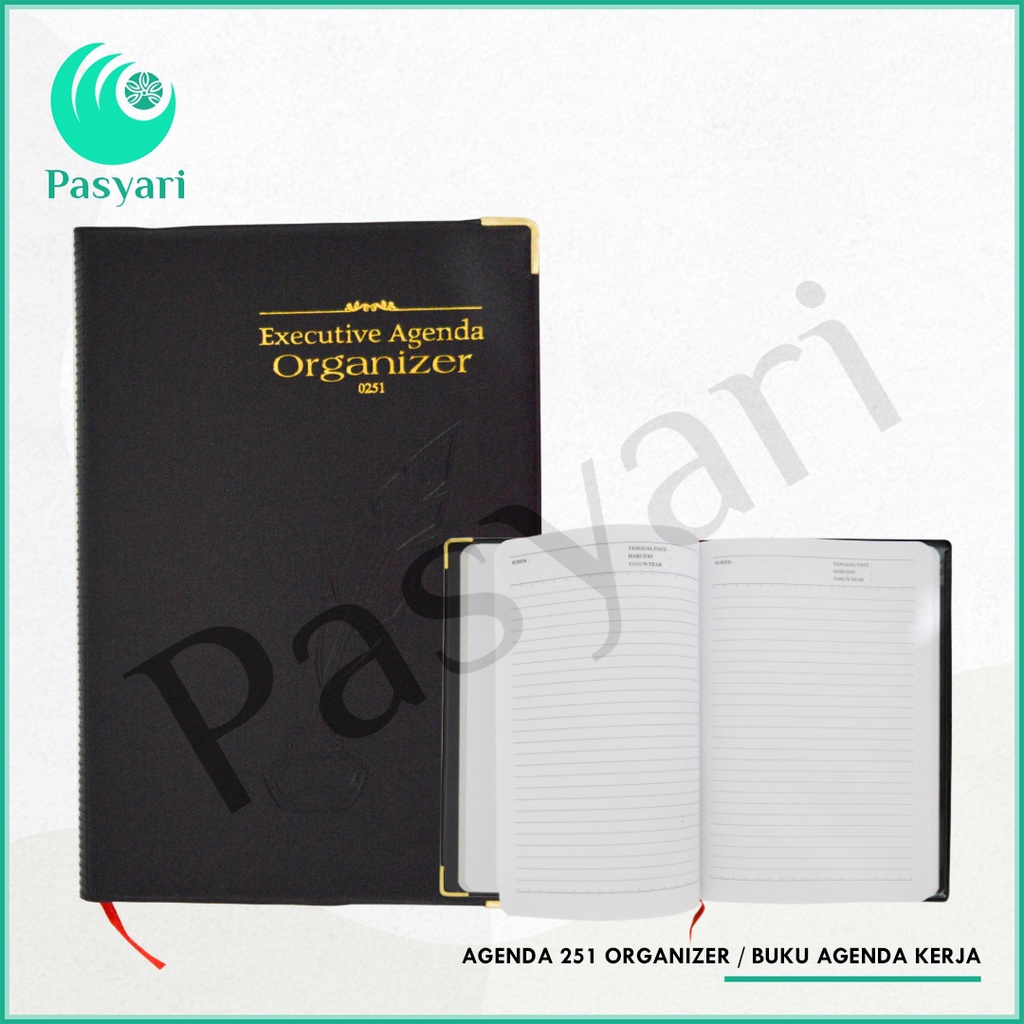 

Agenda 251 Organizer / Buku Agenda Kerja