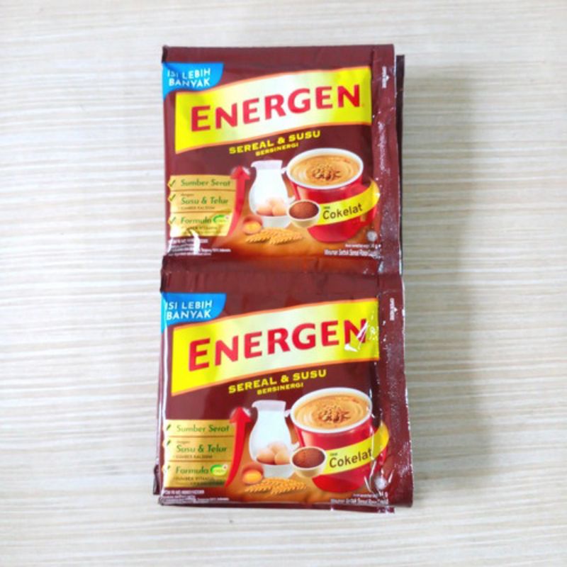 

ENERGEN COKLAT / ENERGEN VANILA / ENERGEN KACANG HIJAU SACHET / 1 PCS