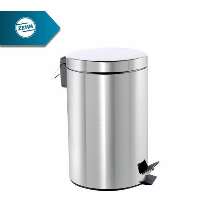 Stok Terakhir Zehn Tempat sampahPedal bin Softclose 5 Liter Stainless stell Limited