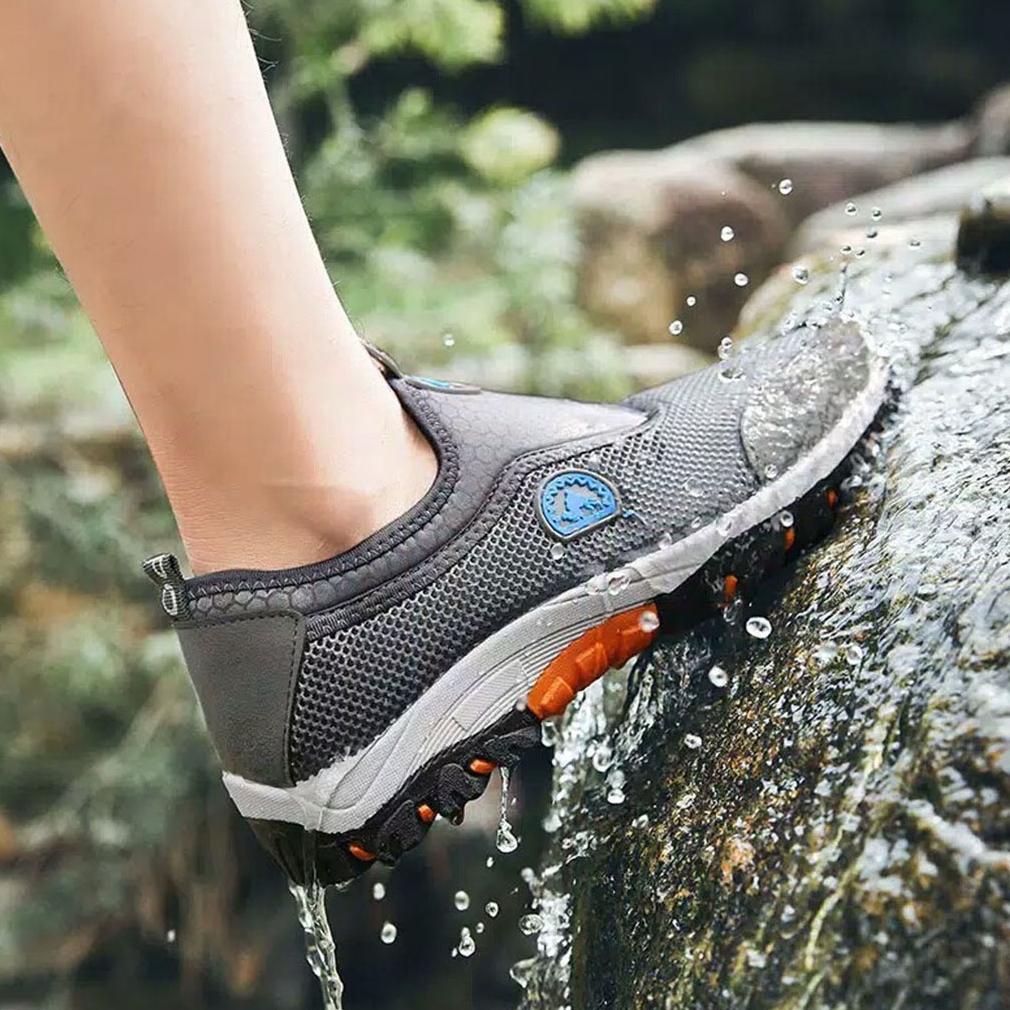 Dr. Cobbler Sepatu Slip On Pria Sneakers Casual Import Original Kamel Shoes Kets Cowok Kasual Santai