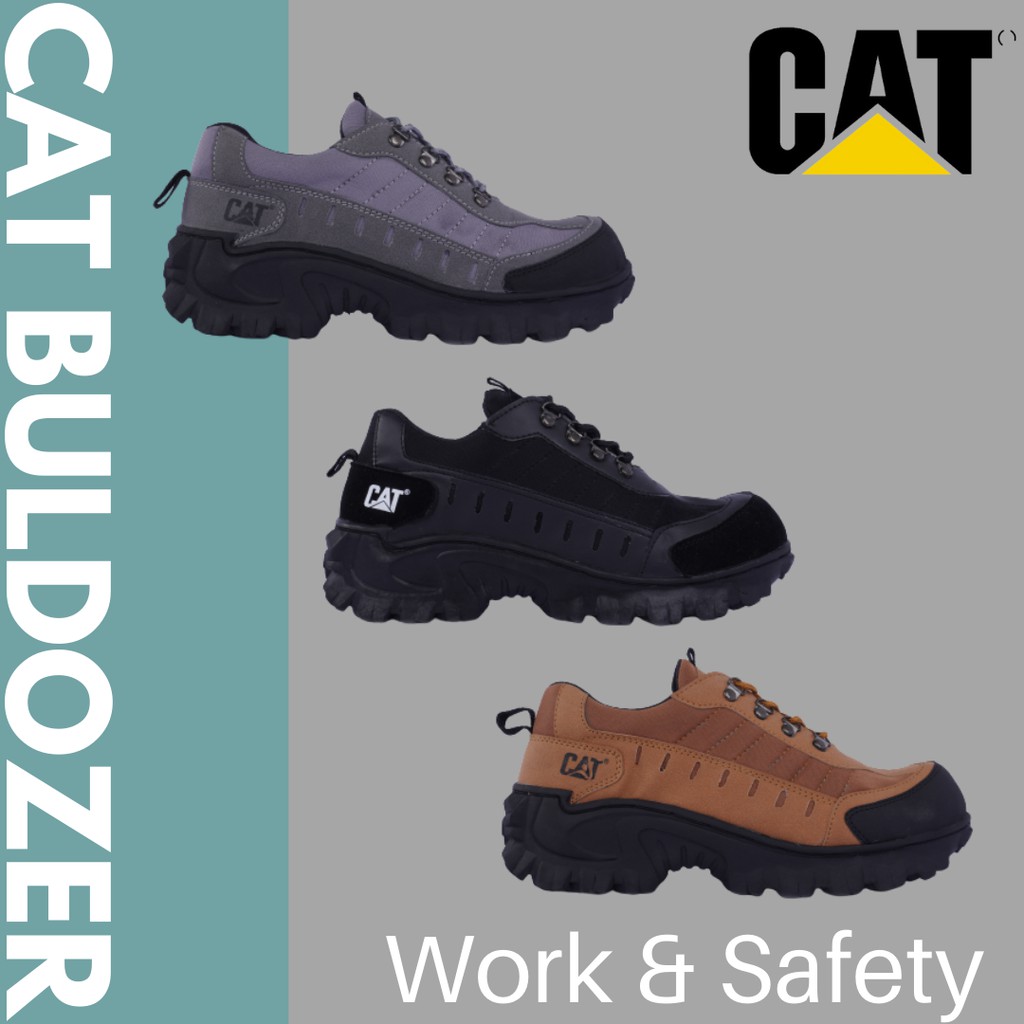 SEPATU PRIA CATTERPILLAR SEPATU COWOK SEPATU KERJA SEPATU SAFETY SEMI BOOTS LOW/TALI PRIA BOOT