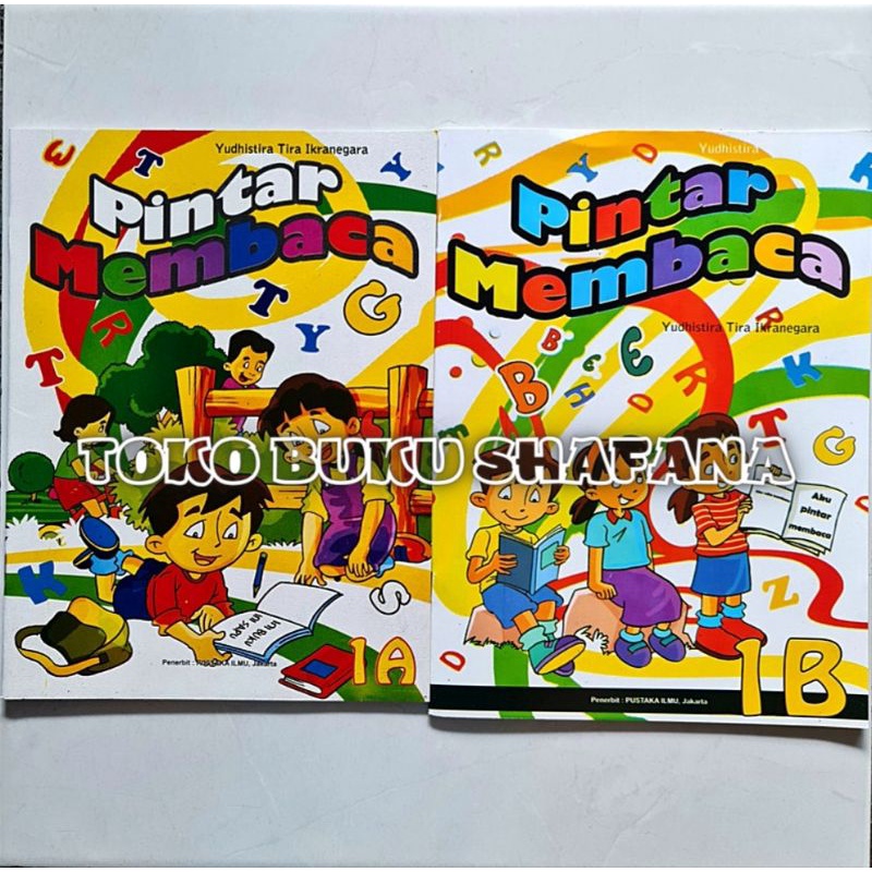 Buku Anak - Pintar Membaca Jilid 1A 1B Untuk TK &amp; SD Kelas 1-2