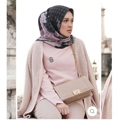 Buttonscarves Hydrangea Noir