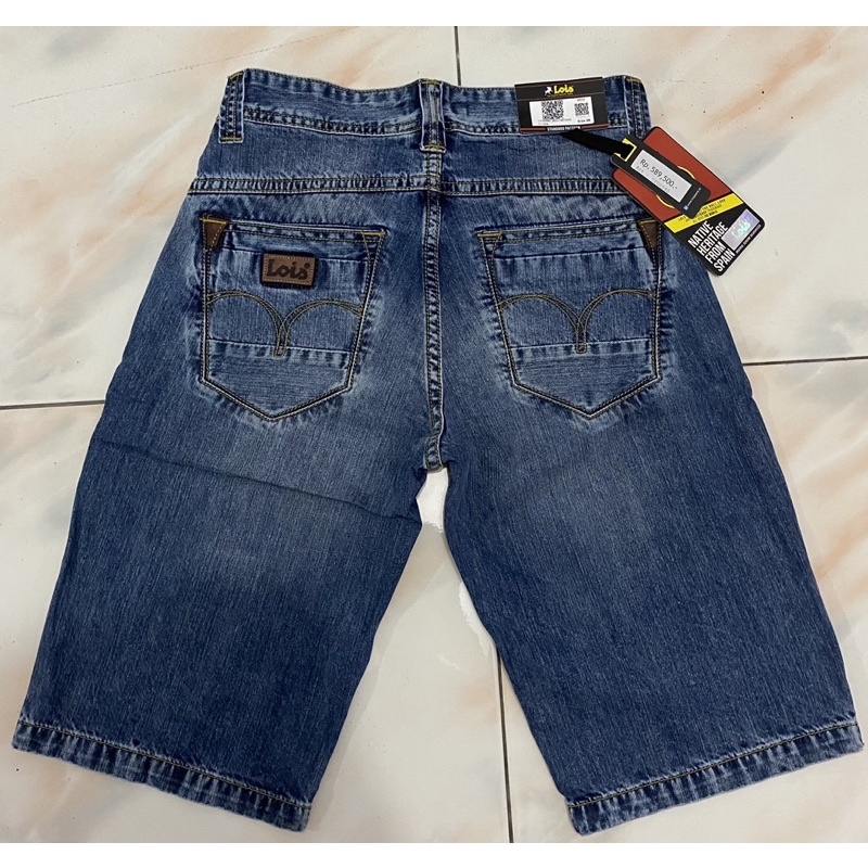 Celana jeans pendek LOIS CFD058D artikel baru
