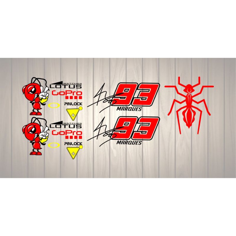 stiker cutting helem marquez