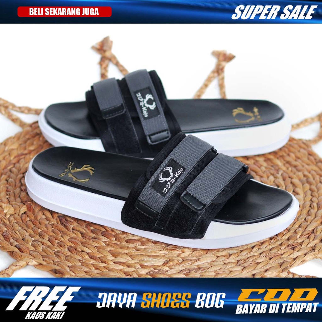 TOKYO|Sendal Slide Pria Distro Original Sendal Pria Casual Simple Sandal Slop Pria Keren Anti Slip