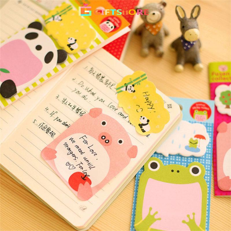 

[Readystock]Imoda Kawaii Animal 20 Lembar Catatan Tempel Catatan Waktu Catatan Lengket Pelajar/Kantor Memo Pad-GS