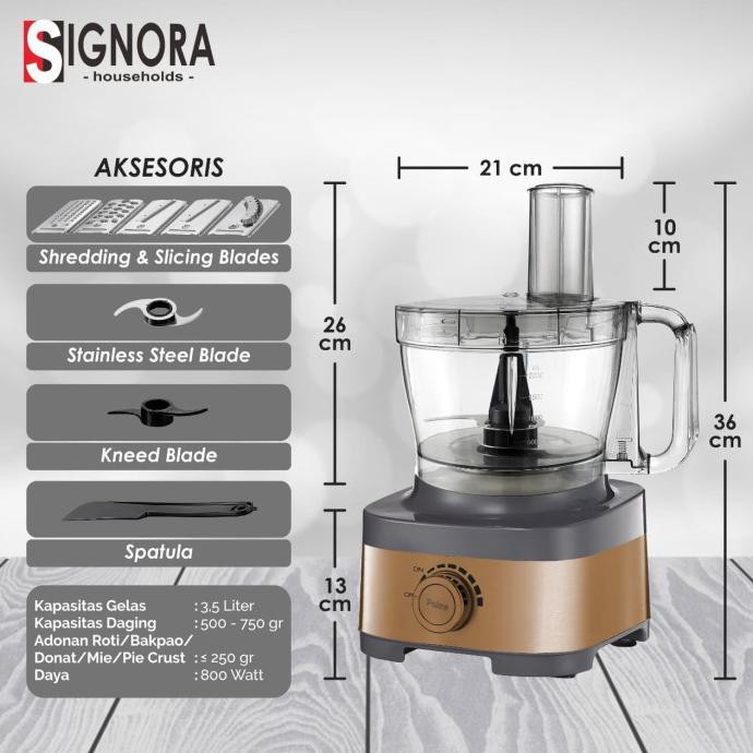SIGNORA FOOD PROCESSOR PRO