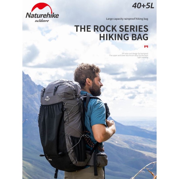 CARRIER ROCK SERIES 40+5L NATUREHIKE NH20BB113
