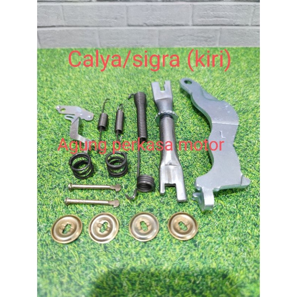 Stelan rem adjuster rem kancing rem roda belakang calya sigra sebelah kiri