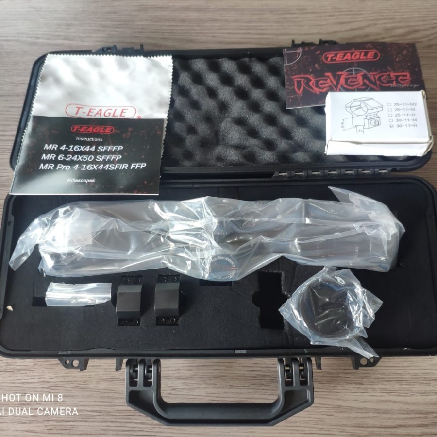 telescope T-EAGLE MR PRO 4-16X44 sfir ffp terbaru