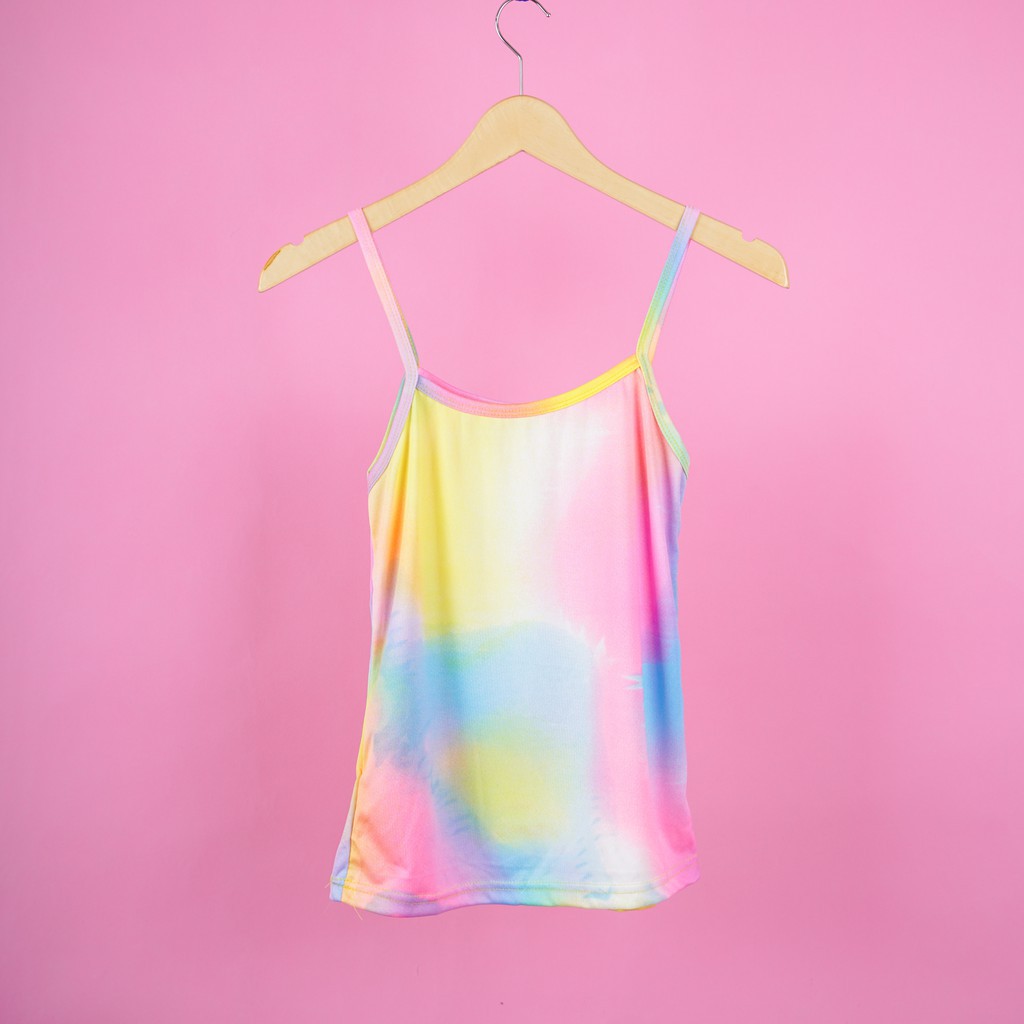 SF - TankTop Deca Tdye / Atasan Wanita Tangtop Triana Tie Dye Tali Kecil / Tang Top Tali Spaghetti-TANK 951