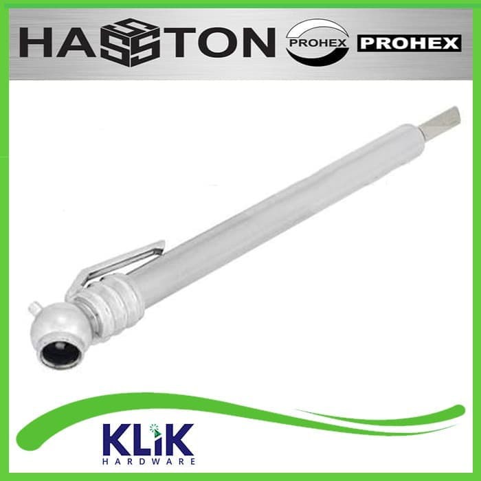 Hasston Prohex Alat Ukur Tekanan Angin Ban 50 Psi - Tire Pressure Gauge Stainless Steel