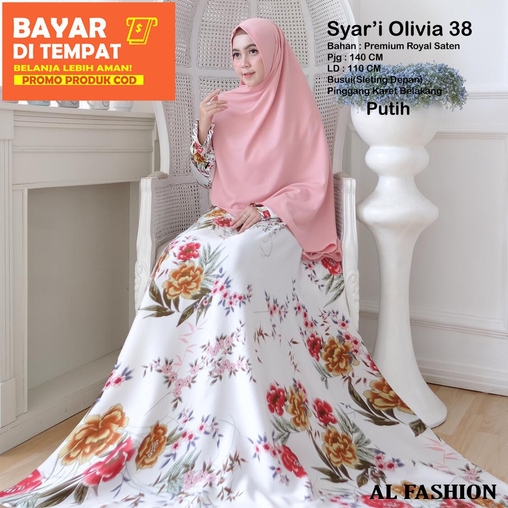 SYARI OLIVIA 38 + KHIMAR SET