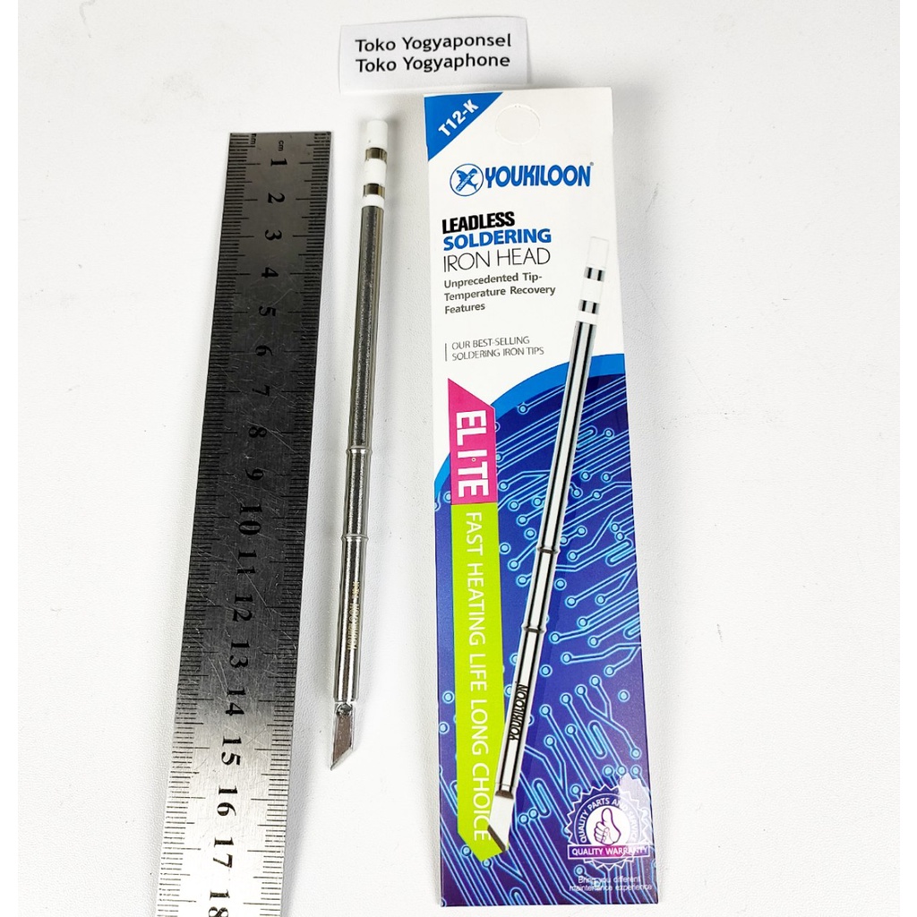 Mata solder t12 - K pipih besar original