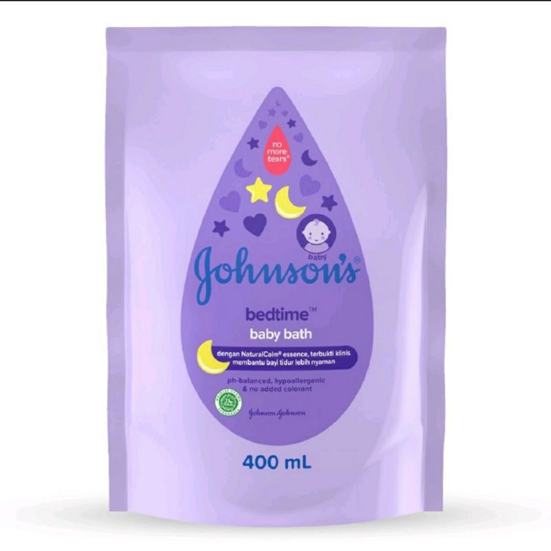 BEDTIME BABY BATH - JOHNSON'S BABY BATH REFILL 400 ML